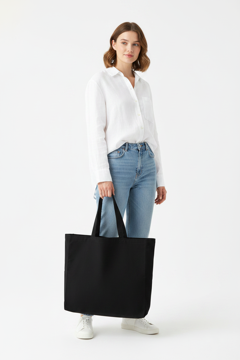Large custom tote bags