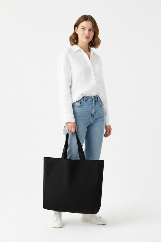 Large custom tote bags