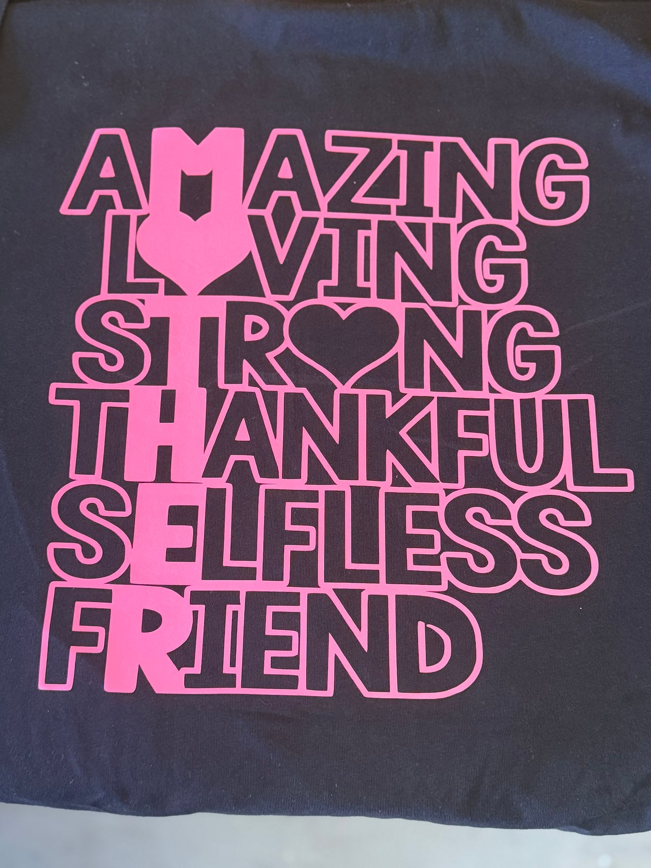 Amazing Mum Word Stack Hoodie